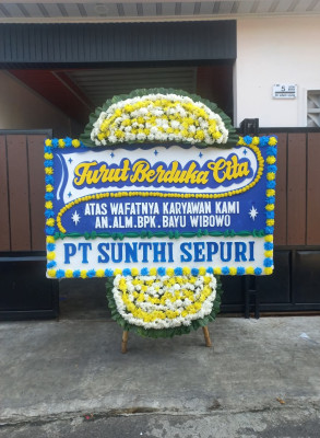 Papan Bunga Duka di Bukitbesar