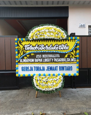 Papan Bunga Duka di Bukitbesar