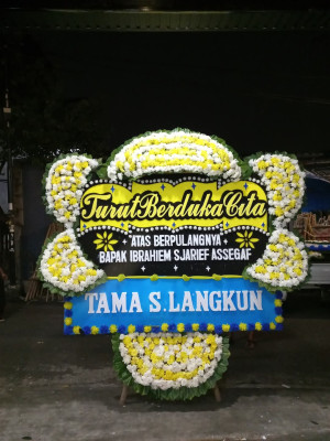 Papan Bunga Duka di Bukitbesar